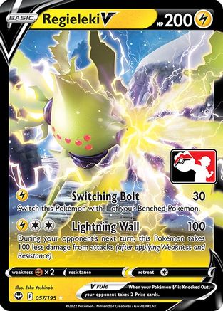 Regieleki V 57 - Prize Pack Series Cards Holofoil