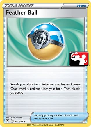 Feather Ball 141 - Prize Pack Series Cards Holofoil