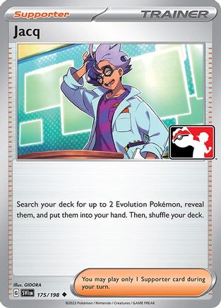 Jacq 175 - Prize Pack Series Cards