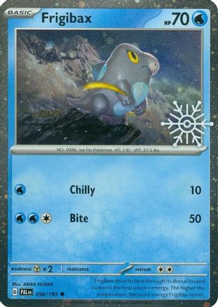 Frigibax - 058/193 (Holiday Calendar) 58 - Miscellaneous Cards & Products Holofoil