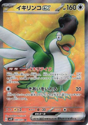 Squawkabilly ex - 089/071 (089/071) - SV2P Snow Hazard Holofoil