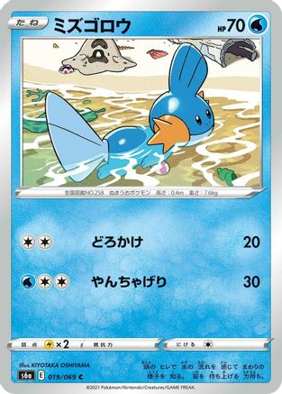 Mudkip (019/069) - S6a Eevee Heroes