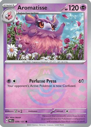 Aromatisse (Master Ball Pattern) 39 - SV Prismatic Evolutions Holofoil