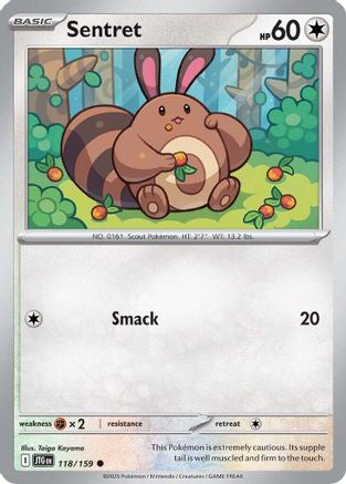 Sentret 118 - SV09 Journey Together Reverse Holofoil