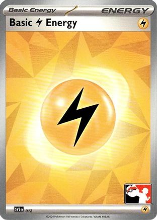 Basic Lightning Energy (Prize Pack 6) - Prize Pack Series Cards