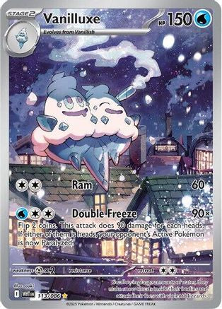 Vanilluxe - 110/086 110 - SV White Flare Holofoil