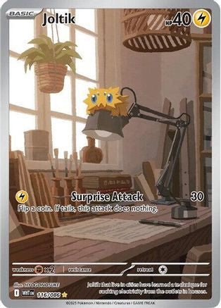 Joltik - 113/086 113 - SV White Flare Holofoil