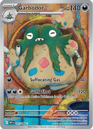 Garbodor - 139/086 139 - SV White Flare Holofoil