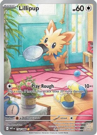 Lillipup - 153/086 153 - SV White Flare Holofoil