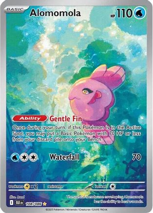 Alomomola - 112/086 112 - SV Black Bolt Holofoil