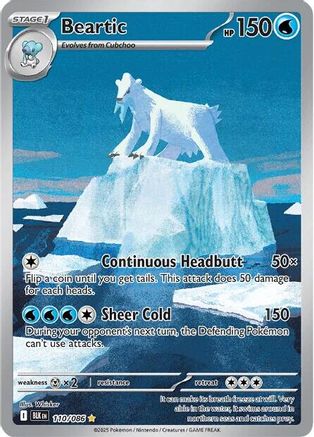 Beartic - 114/086 114 - SV Black Bolt Holofoil