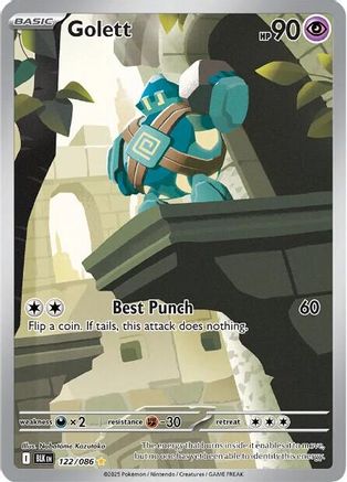 Golett - 128/086 128 - SV Black Bolt Holofoil