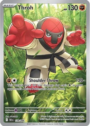 Throh - 134/086 134 - SV Black Bolt Holofoil