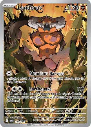 Landorus - 137/086 137 - SV Black Bolt Holofoil