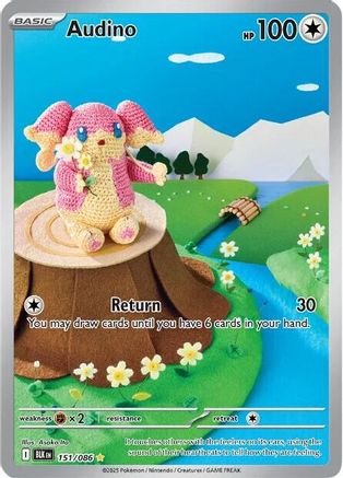 Audino - 156/086 156 - SV Black Bolt Holofoil