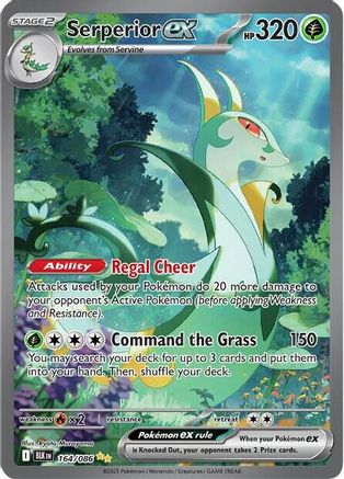 Serperior ex - 167/086 167 - SV Black Bolt Holofoil