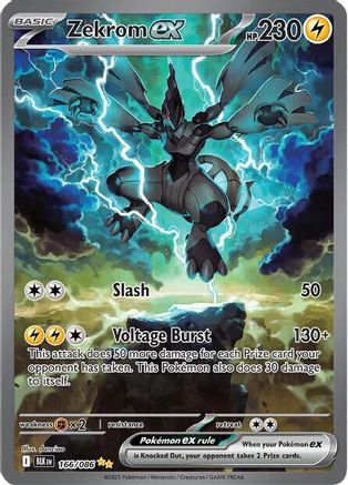 Zekrom ex - 169/086 169 - SV Black Bolt Holofoil