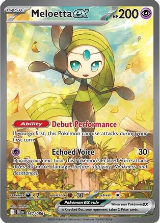 Meloetta ex - 170/086 170 - SV Black Bolt Holofoil