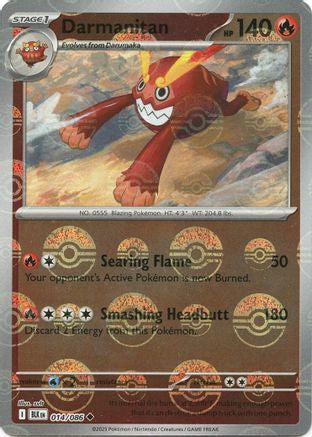 Darmanitan - 014/086 (Poke Ball Pattern) 14 - SV Black Bolt Holofoil