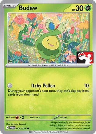 Budew 4 - Prize Pack Series Cards