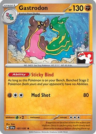 Gastrodon 107 - Prize Pack Series Cards