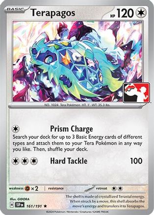 Terapagos - 161/191 161 - Prize Pack Series Cards