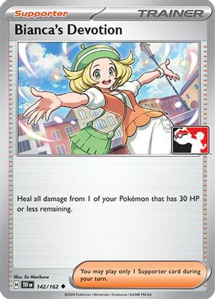 Bianca's Devotion - 142/162 142 - Prize Pack Series Cards Holofoil