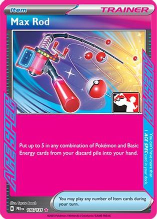 Max Rod 116 - Prize Pack Series Cards Holofoil