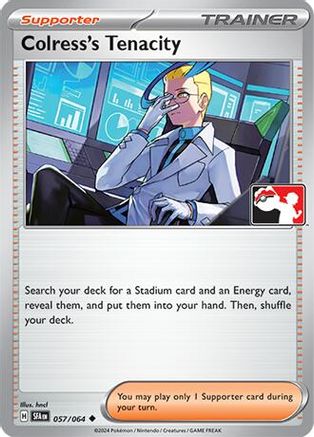 Colress's Tenacity - 057/064 57 - Prize Pack Series Cards
