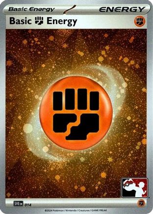 Basic Fighting Energy - 014 (Cosmos Holo) 14 - Prize Pack Series Cards Holofoil