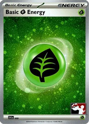 Basic Grass Energy - 009 (Cosmos Holo) 9 - Prize Pack Series Cards Holofoil