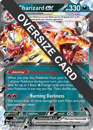 Charizard ex - 054/091 54 - Jumbo Cards Holofoil