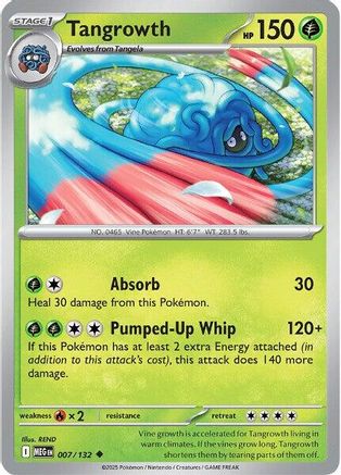 Tangrowth 7 - ME01 Mega Evolution Reverse Holofoil