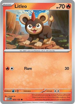 Litleo - 023/132 23 - ME01 Mega Evolution