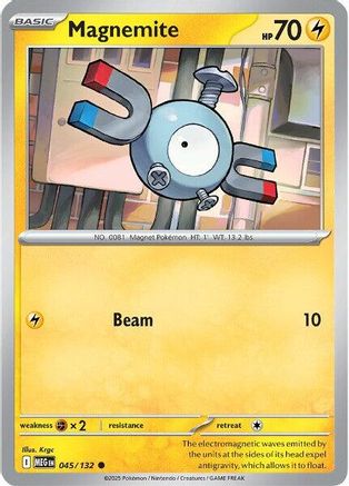 Magnemite 45 - ME01 Mega Evolution Reverse Holofoil