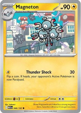 Magneton 46 - ME01 Mega Evolution Reverse Holofoil