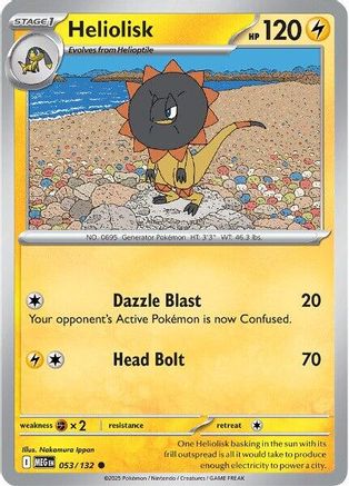 Heliolisk 53 - ME01 Mega Evolution Reverse Holofoil
