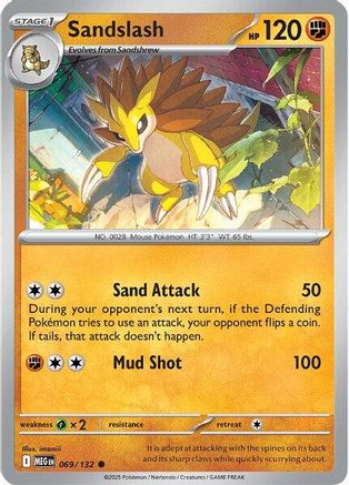 Sandslash 69 - ME01 Mega Evolution