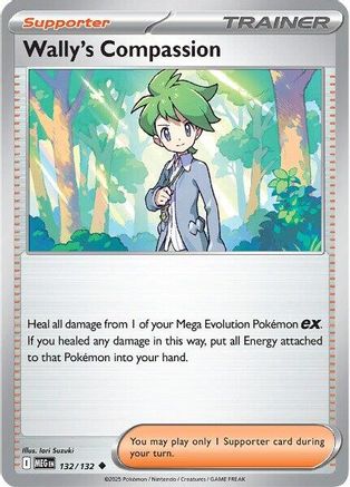 Wally's Compassion - 132/132 132 - ME01 Mega Evolution