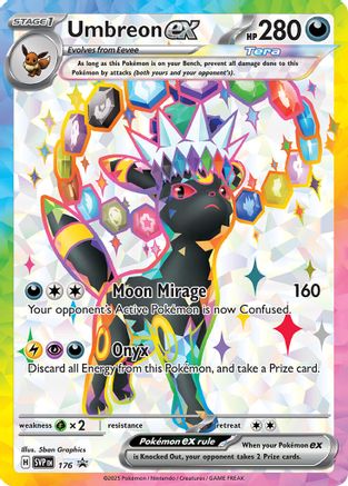 Umbreon ex - 176 SVP - SV Scarlet & Violet Promo Cards Holofoil