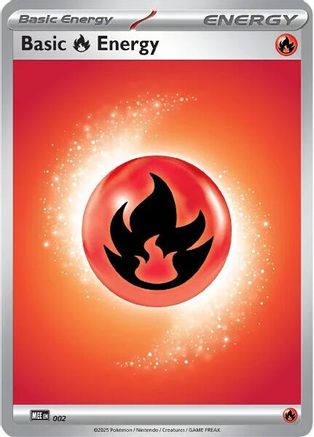 Basic Fire Energy - 002 2 - MEE Mega Evolution Energies