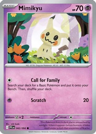 Mimikyu 42 - ME02 Phantasmal Flames