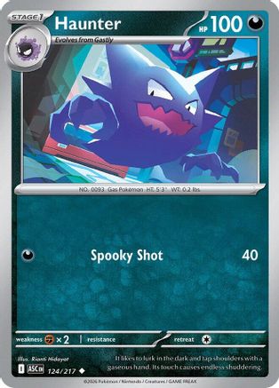 Haunter 124 - ME Ascended Heroes Reverse Holofoil