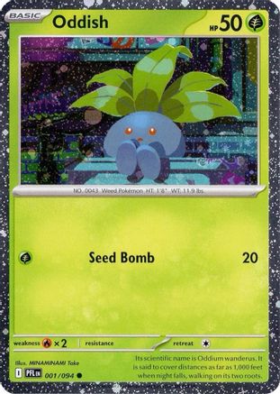Oddish (Cosmos Holo) 1 - Miscellaneous Cards & Products Holofoil