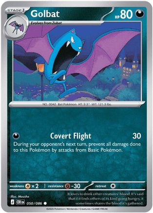Golbat 50 - ME04 Chaos Rising