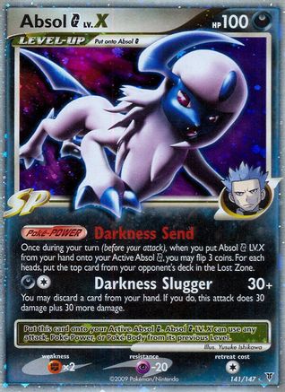 Absol G Lv.X 141/147 - Supreme Victors Holofoil