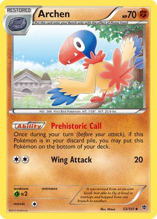 Archen 53/101 - Plasma Blast Reverse Holofoil