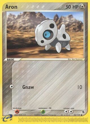 Aron - 50/109 50/109 - Ruby and Sapphire Reverse Holofoil