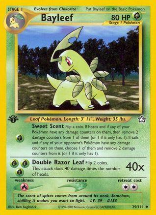 Bayleef (29) 29/111 - Neo Genesis Unlimited