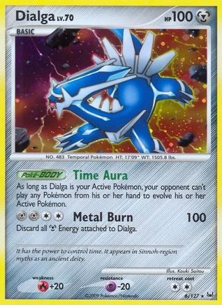 Dialga (6) 6/127 - Platinum Holofoil